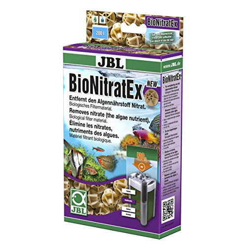 JBL BioNitratEx 62536, Filterbälle zur effektiven Entfernung von Nitrat aus Aquarienwasser, 100 Stück (1er Pack) von JBL