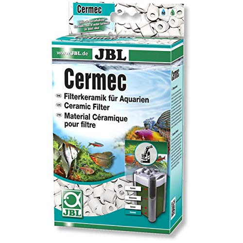 JBL Cermec 6237500, Keramische Filterröhrchen für Aquarienfilter, 1 L von JBL