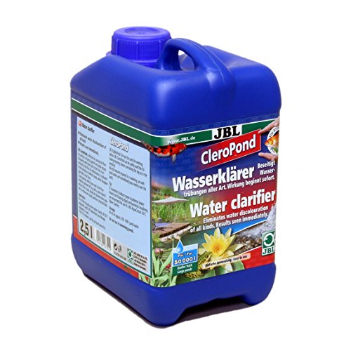 JBL CleroPond 27351 Wasserklärer zur Beseitigung von Wassertrübungen für Teiche, 2,5 l von JBL