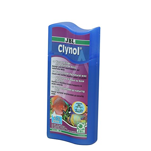 JBL Clynol 25192 Wasseraufbereiter zur Reinigung und Klärung für Süß- und Meerwasser Aquarien, 500 ml von JBL