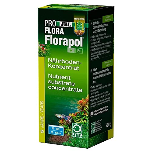 JBL PROFLORA Florapol 2012300 Langzeit-Bodendünger für Süßwasser Aquarien, 700 g von JBL