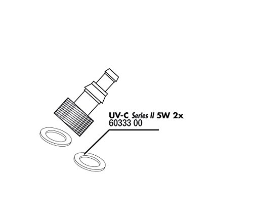 JBL M138583 O-Ring for Pipe Connectors Uv-C 5W (2X), 1000 g von JBL