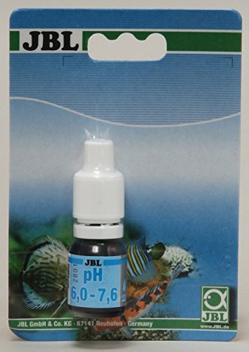 JBL Nachfüller für pH Test 6,0-7,6 Bestimmung des Säuregehalts in Süßwasser Aquarien, 25347 von JBL