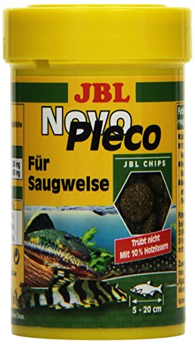 JBL NovoPleco 30310 Alleinfutter für kleine Saugwelse, Tabletten 100 ml von JBL