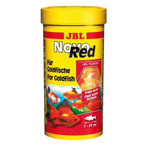 JBL NovoRed 30199 Alleinfutter für Goldfische, Flocken 100 ml von JBL