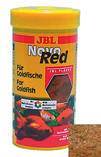 JBL NovoRed 30220 Alleinfutter für Goldfische, Flocken 1 l von JBL