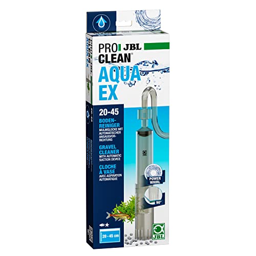 JBL PROCLEAN AQUA EX 20-45, 6142700, Bodengrundreiniger, Für Aquarien von 20 - 45 cm Höhe, Mulmglocke von JBL