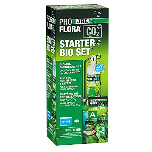 JBL PROFLORA CO2 STARTER BIO SET, Bio CO2-Düngeanlagen-Set für 10-40 l, Mit umfangreichem Zubehör von JBL