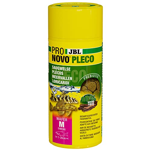 JBL PRONOVO PLECO WAFER, Futterwafer, Fischfutter, Größe M, 250ml von JBL