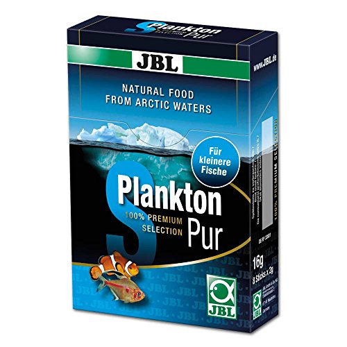 JBL PlanktonPur 30031, Leckerbissen für kleine Aquarienfische, 8 Sticks, 2 g von JBL