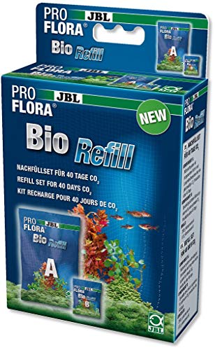 JBL PROFLORA BioRefill 6444700, Nachfüllset für Bio-CO2-Düngeanlagen von JBL