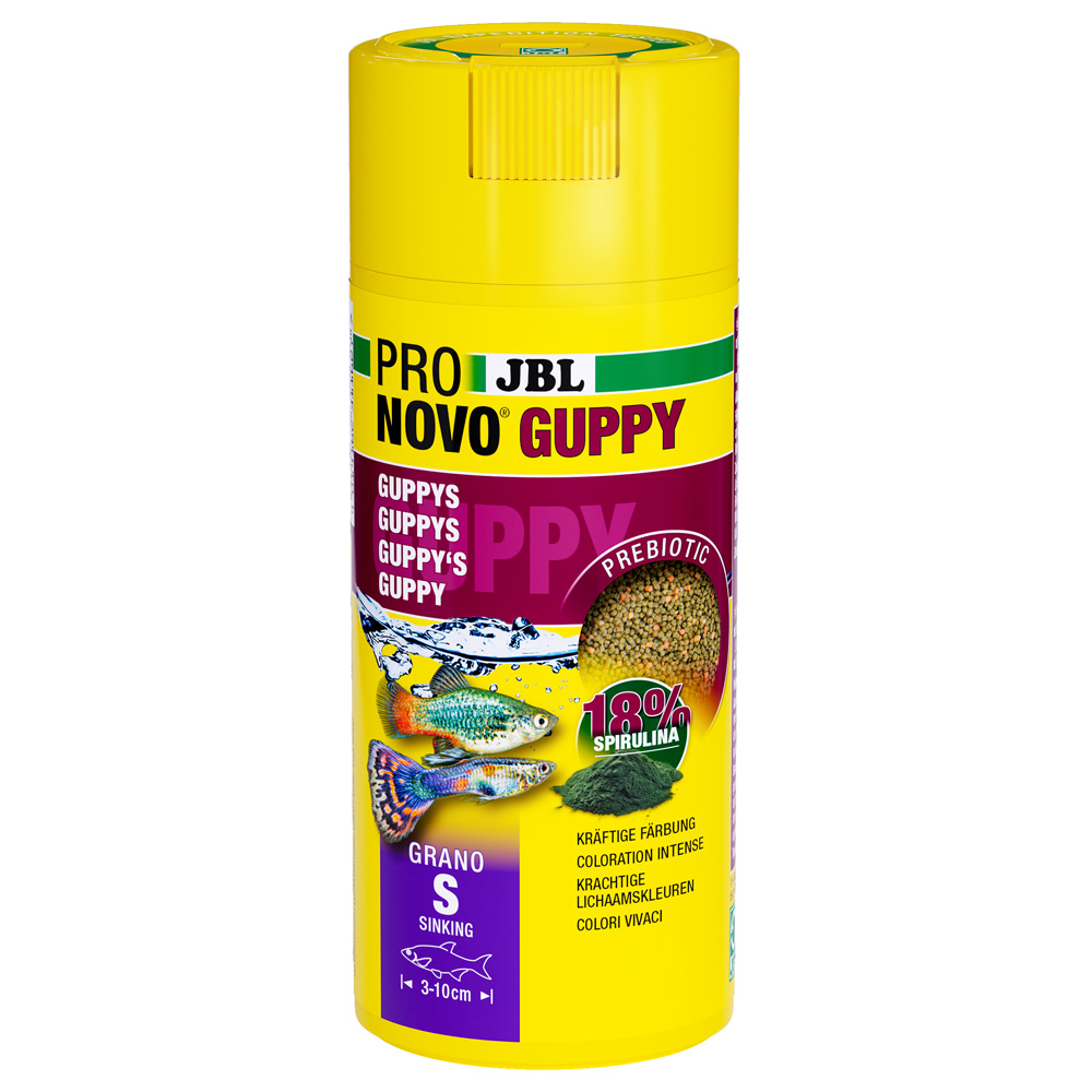 JBL ProNovo Guppy Grano S - Sparpaket: 2 x 250 ml JBL ProNovo Guppy Grano S - Sparpaket: 2 x 250 ml von JBL