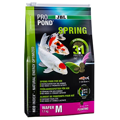 JBL ProPond Spring Gr. M 1,1 Kg Frühjahrsfutter für kleine Koi von JBL