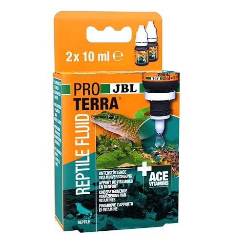 JBL Proterra Reptile Fluid 2x10 ml Vitamine und Spurenelemente für Terrarientiere von JBL