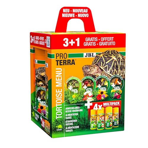 JBL Proterra Tortoise MENU 250ml 3+1 Landschildkröten Mix 1000 ml von JBL