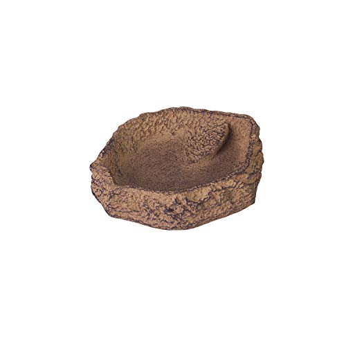 JBL ReptilBar 71083 Futter Trink und Badenapf für Terrarientiere, S, sand von JBL