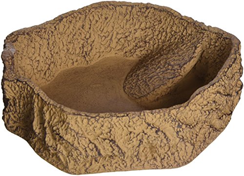 JBL ReptilBar 71086 Futter Trink und Badenapf für Terrarientiere, XL, sand von JBL