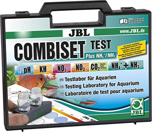 JBL Test Combi Set Plus NH4 25510 Testkoffer für Wasserwerte inkl. Ammonium-Test für alle Aquarien von JBL