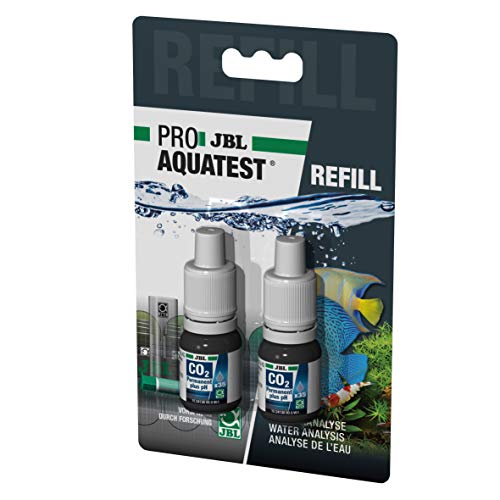 JBL Wassertest-Nachfüller, Für Süßwasser-Aquarien, ProAquaTest CO2-pH Permanent Refill, 2 Stück von JBL