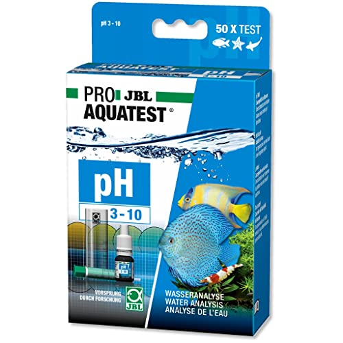 JBL Wassertest-Set, Für Teiche und Süß-/Meerwasser-Aquarien, ProAquaTest pH 3.0 -10.0 von JBL