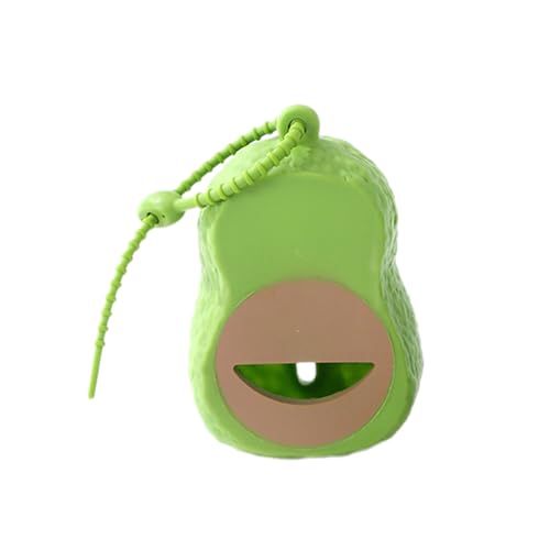 JDNH Pet Poop Tasche Wasserdicht Avocado Form Hund Poop Tasche Spender Outdoor Walking Poop Tasche Spender Für Hundetraining von JDNH