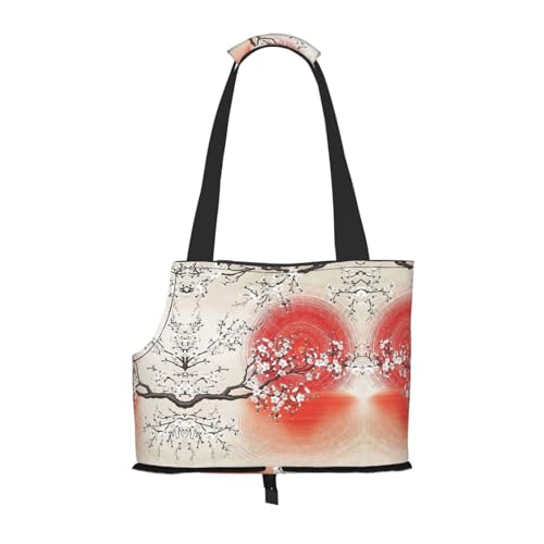 Sun Reflection Print Puppy Carrier Dog Walking Bags Pets Dogs Carrier Bag for Small Dogs and Cat and Rabbit von JEJEA