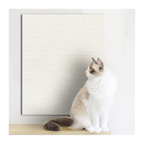 Kratzbretter Katze Kratzmatte Selbstklebend Wand, Sofaschutz Kratzteppich Kratzbrett Katzenkratzbretter, Antikratz FüR MöBel Couch Sofa Wand TüR Schutz von JENIZO