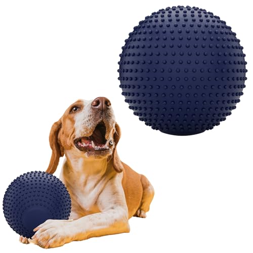 JEROCK Hundebälle, EVA-Hundespielzeugball für aggressive Kauer, 12,7 cm, langlebig, hochelastisch, interaktiver Ball zum Trainieren von Fangen und Apportieren, schwimmfähiges Spielzeug für mittelgroße von JEROCK