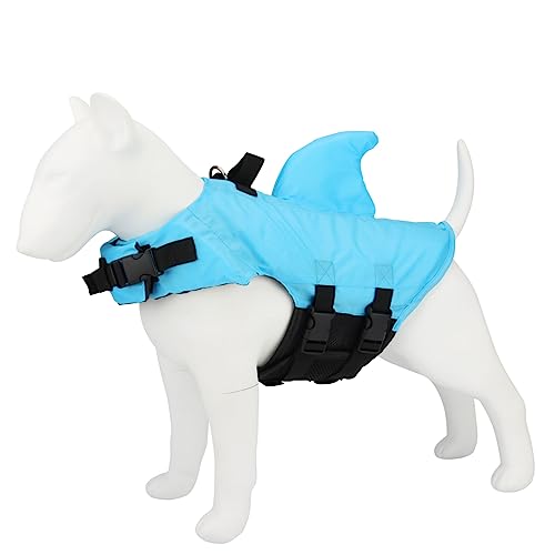 Hundebadebekleidung, Hundeschwimmweste, Sommer-Haustier-Schwimmweste, Strand, Pool, Hund, Schwimmen, Badeanzug, Kleidung, Modisch, Bequem, Haustier-Badebekleidung,Blau,XS von JFERDX