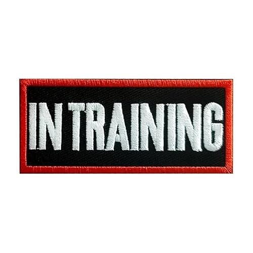 Personalisierung Pet Service Dog In Training Sicherheits-Patch, Therapie, Hund, Haustier, nicht emotionale Unterstützung, Patches für Hundegeschirr, Weste, B von JFERDX