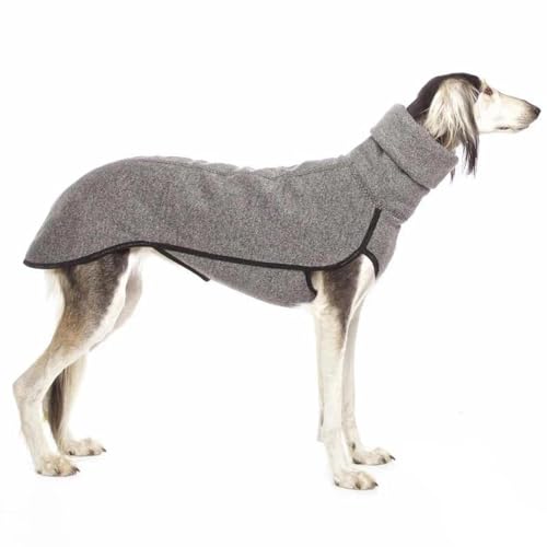 Pullover Für Große Hunde, Deutsche Dogge, Windhund, Pitbull, Pullover, Kleidung, Hoher Kragen, Mittelgroßer Hundemantel, Pullover, Herbst Und Winter, Warme Und Winddichte Haustierkleidung,F, von JFERDX