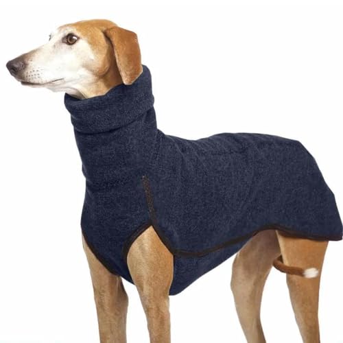 Pullover Für Kleine Und Mittelgroße Große Hunde, Windhund, Großer Hund, Kleidung, Mantel, Rollkragenpullover Für Haustiere, Whiphound, Labrador, Stretch-Wollweste, Haustier-Pullover-Mantel,D von JFERDX