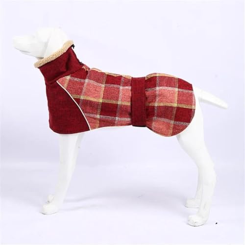 Reflektierende Winddichte Haustierjacke Für Den Außenbereich, Winter, Verdickte Warme Hundejacke, Kleidung Für Kleine Und Mittelgroße Hunde, Schneejacke,A,3XL von JFERDX