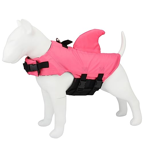 Sommer Haustier Schwimmweste Hund Badeanzug Bequeme Verstellbare Haustier Bademode Mode Hund Schwimmweste Strand Pool Hund Schwimmen Bademode Kleidung,Rosa,XS von JFERDX