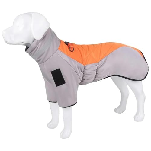 Warme Winterjacke Für Große Hunde, Oberbekleidung Für Den Außenbereich, Wasserdicht, Für Große Hunde, Weste, Hoher Kragen, Winddicht, Warm, Haustiermantel, Jacke Für Französische Bulldogge, von JFERDX