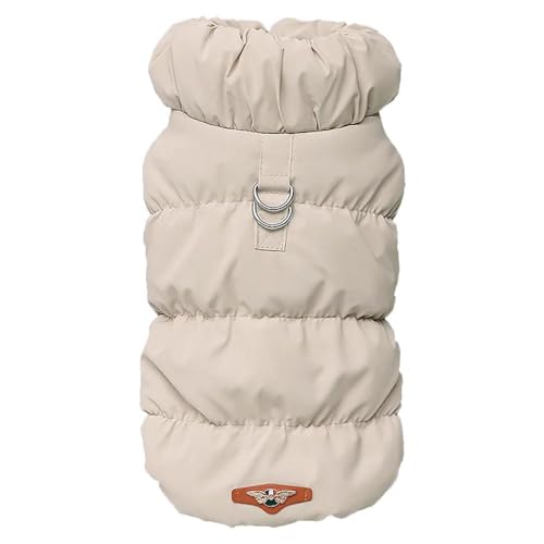 Weiche, Bequeme, Warme Hundekleidung, Winter, Verdickter, Warmer Welpen-Katzenmantel, Jacke, Wasserdichter Outdoor-Haustiermantel, Kleidung Für Kleine Und Mittelgroße Hunde, Chihuahua, Französisc von JFERDX