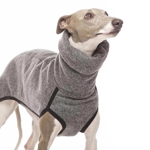 Winter Warmer, Weicher Und Bequemer Rollkragenpullover Für Haustiere, Jacke, Kleidung, Langlebig, Warme Fleece-Hundejacke, Kleidung, Mops, Französische Bulldogge, Chihuahua-Pullover,C,2XL von JFERDX