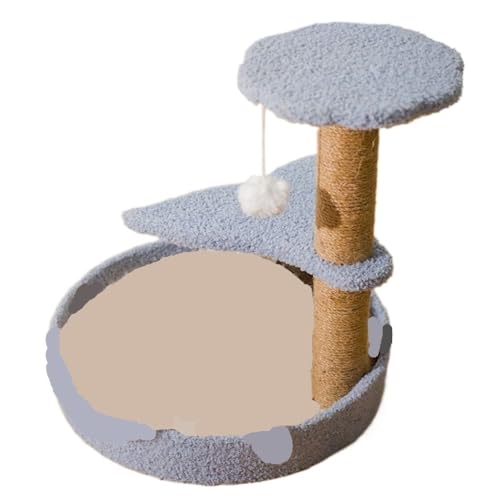 JHMYOB Katzen Kletterwand Katzenklettergerüst, All-in-One-Katzennest, Kein Platzbedarf, Kleine Katzen-Selbstunterhaltung, Katzenkratzbaum Klettergerüst Für Katzen(Blue) von JHMYOB