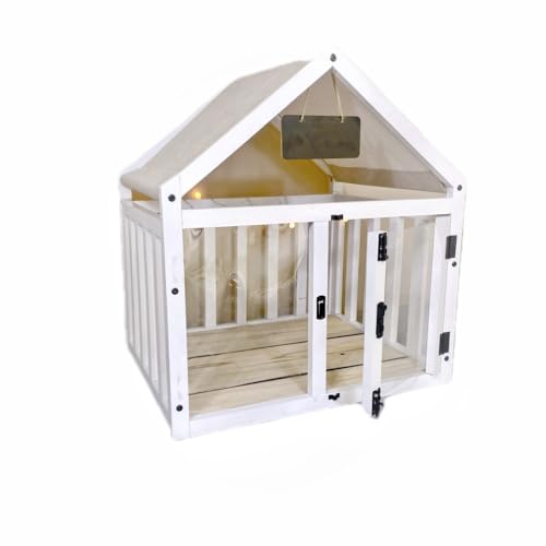 JHMYOB Katzenhaus Katzenvilla aus Holz for Haustiere. Hochwertiges Hundehaus, Hundevilla, Hundekäfig, Haustierzimmer, Katzennest, Zwinger, Haustiernest Katzenhaus Indoor(XL) von JHMYOB