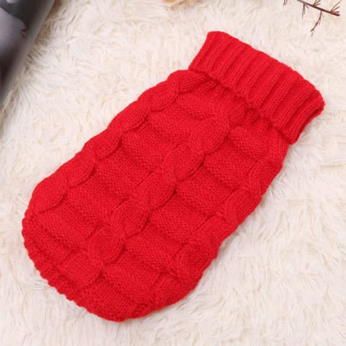 Winter Hundekleidung Welpen Haustier Katze Pullover Jacke Mantel für kleine Hunde Warme weiche Hundejacke Pullover Haustier Jacken Haustier Zubehör von JIALIU