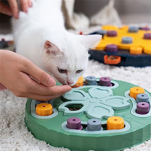 JIANJU Interaktives Hundespielzeug, Hundespielzeug, langsames Füttern, Leckerli-Spender mit quietschendem und rutschfestem Design, interaktives Hundespielzeug für IQ und geistige Stimulierung für von JIANJU