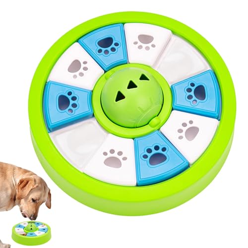 JIEBWCHA Hundepuzzle -Feeder -Spielzeug, Hundepuzzle | Food Feeder for Intelligence Training - Interaktiver Welpe langsam behandeln Spender Hund quietschendes Puzzlespielzeug für kleine, mittlere, von JIEBWCHA