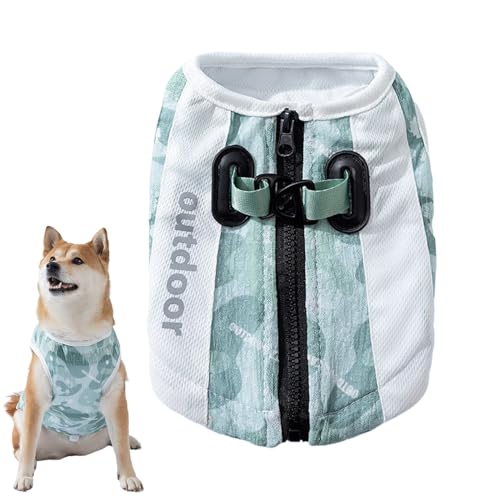 JIEBWCHA Kleines Hundegewand, Sommerkleidung Für Hunde Bei, T-Shirt Für Warme Tage Outdoor Training Parknutzung JIEBWCHA Kleines Hundegewand, Sommerkleidung Für Hunde Bei, T-Shirt Für Warme Tage Outdoor Training Parknutzung von JIEBWCHA