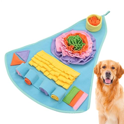 JIEBWCHA Welpen-Schnüffelmatte, Raumschiff-Design, Kuschelmatten für Hunde, interaktives Schnüffel-Futter-Puzzle für Intelligenzentwicklung JIEBWCHA Welpen-Schnüffelmatte, Raumschiff-Design, Kuschelmatten für Hunde, interaktives Schnüffel-Futter-Puzzle für Intelligenzentwicklung von JIEBWCHA