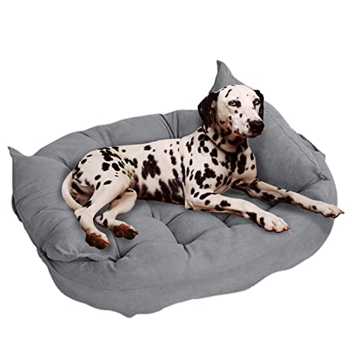 JINGLING Hundesofa | Multifunktionale Schlafsofa für mittelgroße Hunde - Sofa, Bett, Matte Haustierbett für Hunde und Katzen, bequemes Haustierbett, maschinenwaschbar, rechteckiges Hundesofa von JINGLING