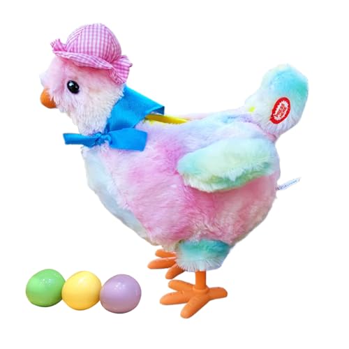 JINGLING Interaktives Hundespielzeug,Elektrisches Huhn Mit Legen Eiern Funktion - Interaktives Ei & Huhn Futterdummy Spielzeug Zur Langeweile-Vorbeugung Bei Kleinen Hunden & Haustieren JINGLING Interaktives Hundespielzeug,Elektrisches Huhn Mit Legen Eiern Funktion - Interaktives Ei & Huhn Futterdummy Spielzeug Zur Langeweile-Vorbeugung Bei Kleinen Hunden & Haustieren von JINGLING