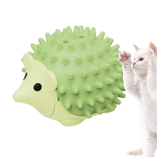 JINGLING Katzenminze-Leckball,Katzenminzen-Leckbälle für Katzen | Igelförmiger Katzengesichtskratzer | Katzenminze-Spielzeug, Katzenscheuerstab, Katzen-Energieball zum Spielen und Lecken von von JINGLING