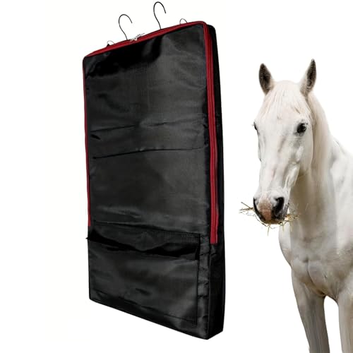JINGLING Zaumzeug Tasche, Reitsport Werkzeugtasche Mit Haken, Wasserdichter Stall-Organizer Mit Verstellbarem Schulterriemen Für Wanderritte & Training JINGLING Zaumzeug Tasche, Reitsport Werkzeugtasche Mit Haken, Wasserdichter Stall-Organizer Mit Verstellbarem Schulterriemen Für Wanderritte & Training von JINGLING