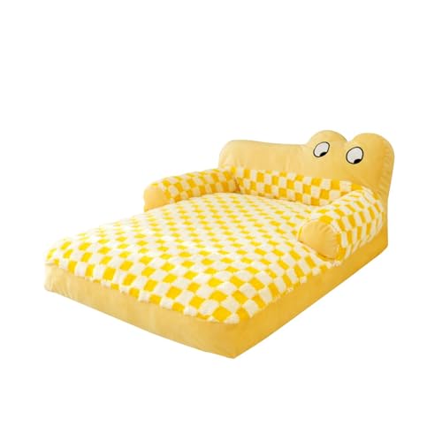 JINMUXUAN Hundesofa, waschbares Haustier-Katzenbett, rutschfest, bequem, Kätzchennest, warmes, weiches Kissen, Kätzchen-Couch zum Spielen im Herbst und Winter, 65 cm x 50 cm Beauty Comes von JINMUXUAN