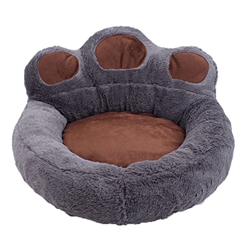 JINTN Bärentatze Katzenbett Katzensofa Pfote Haustiermatte rutschfeste Hundekissen Schlafplatz Hundekörbchen für kleine/mittlere Hunde von JINTN